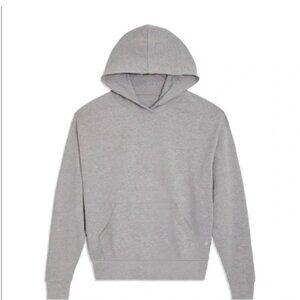 WeWoreWhat Heather Gray Oversized boxy slouchy drop shoulder Hoodie XS
